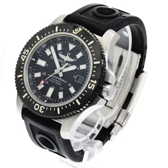 BREITLING Super Ocean 44 Special Date Automatic Men's Watch - Picture 2 of 6